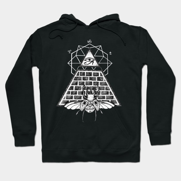 Pyramid Hoodie by alesaenz